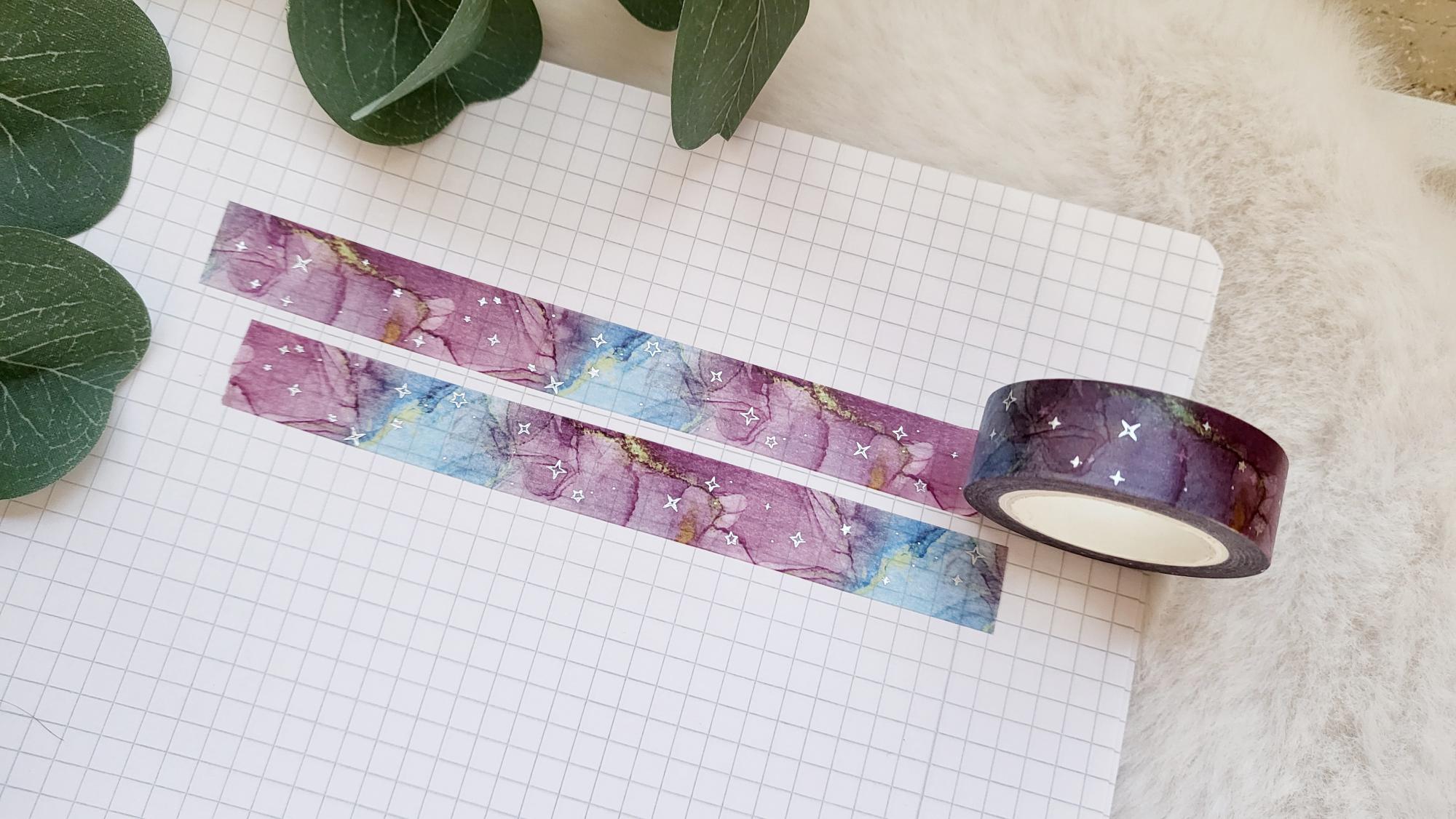 Washi Tape Rot Marmor
